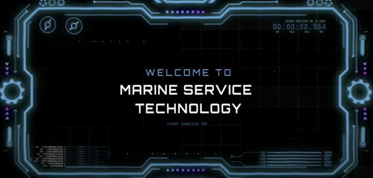 Marine service technology - Career Simulator Dashboard
