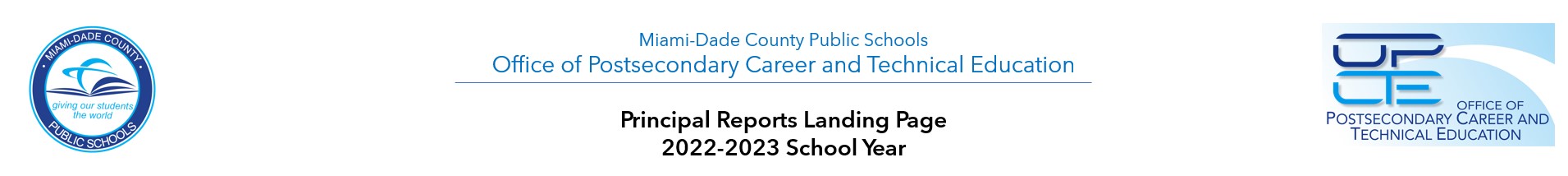 banner 2 - Principal Reports